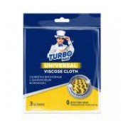 Салфетки вискозные "TURBOMAG" UNIVERSAL 35x35 см, 90 гр/м2 желтые, 5 шт. Салфетки вискозные "TURBOMAG" UNIVERSAL 35x35 см, 90 гр/м2 желтые, 5 шт.