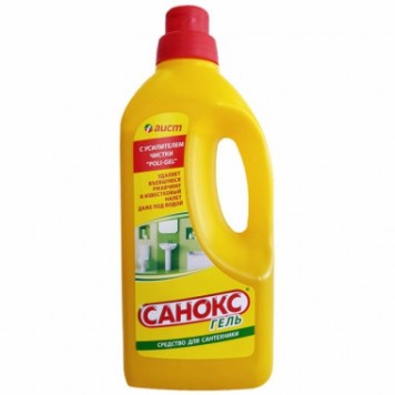 Санокс 1100мл  Гель ЖМС (10шт)(ЖЕЛТЫЙ)