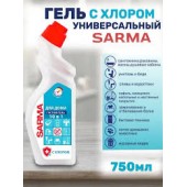 Сарма для сантехники Утёнок С хлором 750мл.(18шт.)