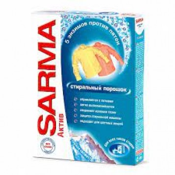 Сарма СМС 400гр Горная свежесть д/цветн