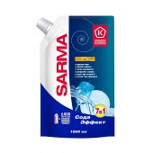 Сарма ср-во для мытья Посуды 1л Сода эффект дой-пак