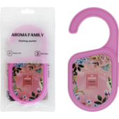 Саше ароматическое Размер: 14,5х7см пластина, футляр-крючок (Тубероза)