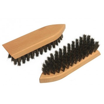 Щетка для обуви (дерево/нат.волос) 14см 10-В