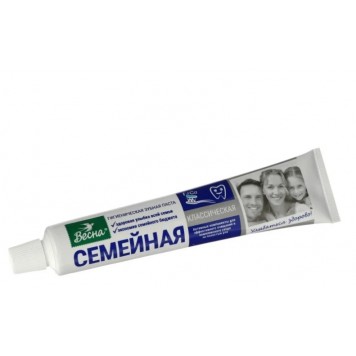 Семейная з/паста Классическая 90г (Весна).