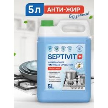 SEPTIVIT Средство для кухни 5л Антижир
