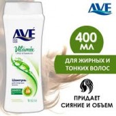Шампунь AVE 400мл д/жирных и тонких волос