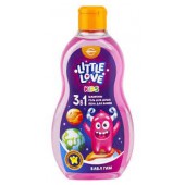 Шампунь+гель д/душа+пена д/ванны Little Love 3в1 Бабл гам 