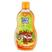 Шампунь и бальзам д/волос Little Love 2 в 1 Тропический микс