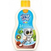 Шампунь и гель д/душа Little Love 2 в 1 Спелый Кокос