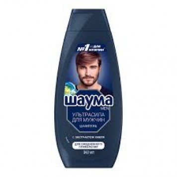 Шаума шампунь 360мл муж Ultra Сила с хмелем сила/ объем