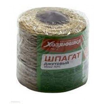 Шпагат хозяюшка мила джутовый L-100 м