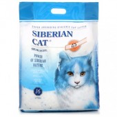Сибирская кошка наполнитель 16л Элитный силикагель
