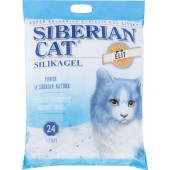 Сибирская кошка наполнитель 24л Элитный (синие гранулы) силикагель