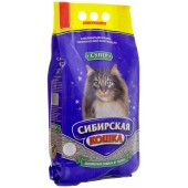 Сибирская кошка наполнитель 3л  Супер  комкующийся