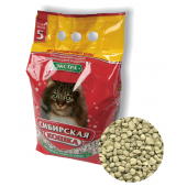 Сибирская кошка наполнитель 5л Экстра д/длиннош. впитывающий