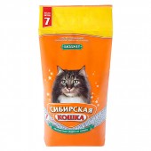 Сибирская кошка наполнитель 7л Бюджет (впитывающий)