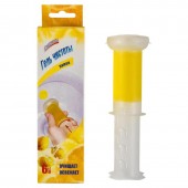 Снежинка шприц гелев.освежитель Лимон 6 дисков