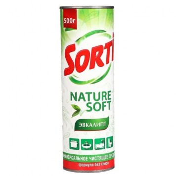 Сорти чистящий порошок Эвкалипт 500гр.