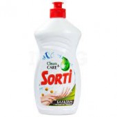 Сорти средство для мытья посуды 450мл Бальзамом Ромашка