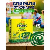 Спираль Антикомариная PICNIC Family 10шт