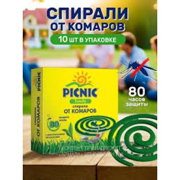 Спираль Антикомариная PICNIC Family 10шт