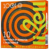 Спирали от комаров Libell 10 шт (черные)  