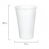 Стакан  200мл.б/цв. 100/3000