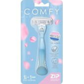 Станок ZIP COMFY с кассетой 1шт 3 лезвия женский