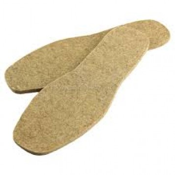Стельки д/обуви войлок+шерсть 38 