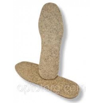 Стельки д/обуви войлок+шерсть (42)