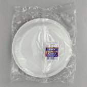 Тарелка 165мм б/цв-бел 10шт/упак.