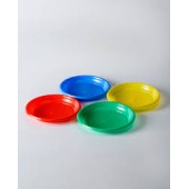 Тарелка 165мм цветная 100/2000 (Ассортимет)