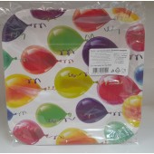 Тарелка картонная ламин. Веселый Праздник 200мм 6шт/уп