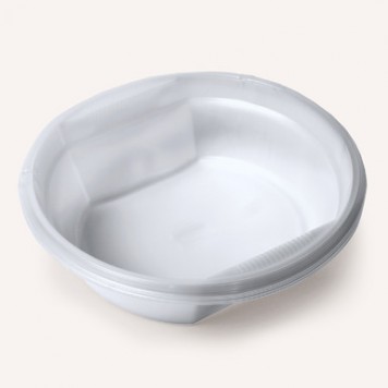 Тарелка суповая 500мл белая.10шт/упак.