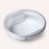 Тарелка суповая 500мл  (белая, б/цв) "Чебурашка" 100/2000