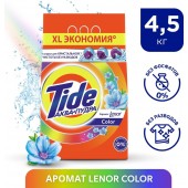 Тайд СМС Автомат 4,5кг. Колор Ленор Scent /1