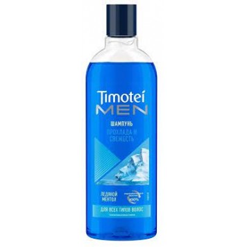 Тимотей шампунь 400мл. муж Прохлада и свежесть