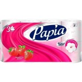 Туалетная бумага Papia 3сл 8шт Strawberry Dream/7