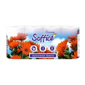 Туалетная бумага Софионе 3сл 8шт Economy Белая /8 