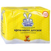 Ушастый нянь крем-мыло 4х100гр. Ромашка и Оливковое Масло (18шт)