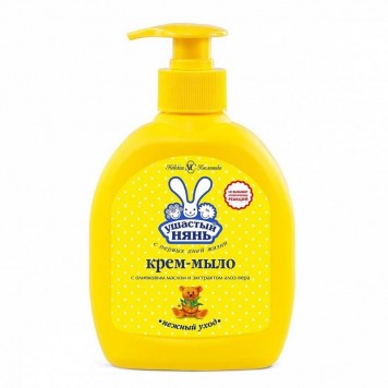 Ушастый нянь крем-мыло жидкое с Алое 300мл. (24шт)