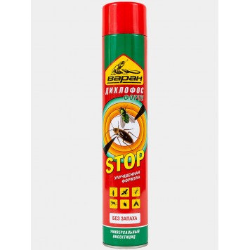 Варан Дихлофос 680мл Форте STOP Улучшенная Формула (без запаха)(зеленый)