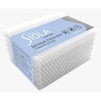 Ватные палочки SIOLA Silver Make-Up 200шт с ионами серебра