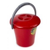 Ведро Либерти 5л с крышкой красный Ведро Либерти 5л с крышкой красный