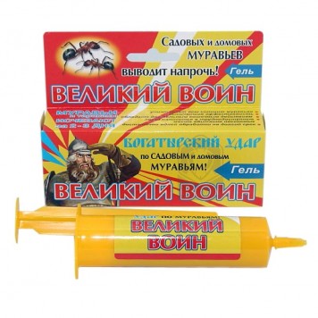 Великий Воин гель от муравьев 45г