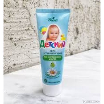 Весна Крем детский 75г успокаивающий с оливковом масле 