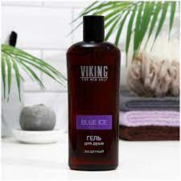 ВИКИНГ Гель д/душа 300мл муж Ухаживающий Блю айс 