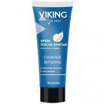 ВИКИНГ Крем п/бритья 75мл Снежные вершины
