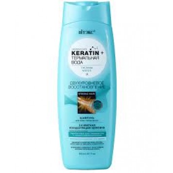 Витэкс Keratin+Термальная вода Шампунь 500мл Двухуровневое восстановление (д/всех т.волос)/20