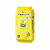 Влажные салфетки Ушастый нянь 80шт.(12шт/кор)